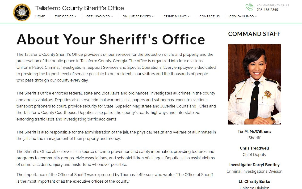 Taliaferro County court records sheriff office information